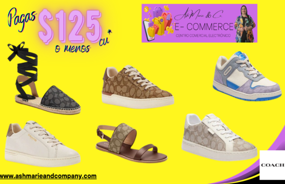 COACH – Variedad de Calzado en PROMOCIÓN ONLINE  ¡¡¡Mientra Duren!!!!!